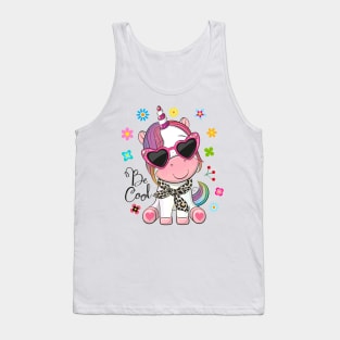 Cute unicorn. Very beautiful design for kids. Tank Top